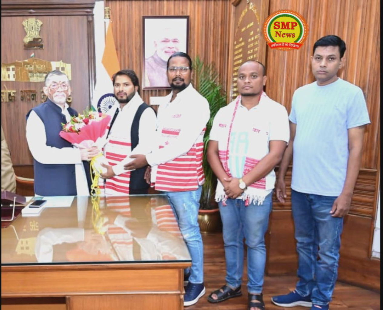 JHARKHAND-राज्यपाल से मिला झारखंड उलगुलान मोर्चा का प्रतिनिधिमंडल