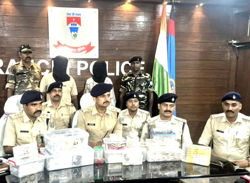 RANCHI-Crime update- रांची पुलिस को मिली बड़ी कामयाबी ,अभियुक्त शेख अफरोज उर्फ पुटीलाल उर्फ अहमद राजा उर्फ साहिल और कृष्णा कुमार को रांची पुलिस में किया गिरफ्तार ?
