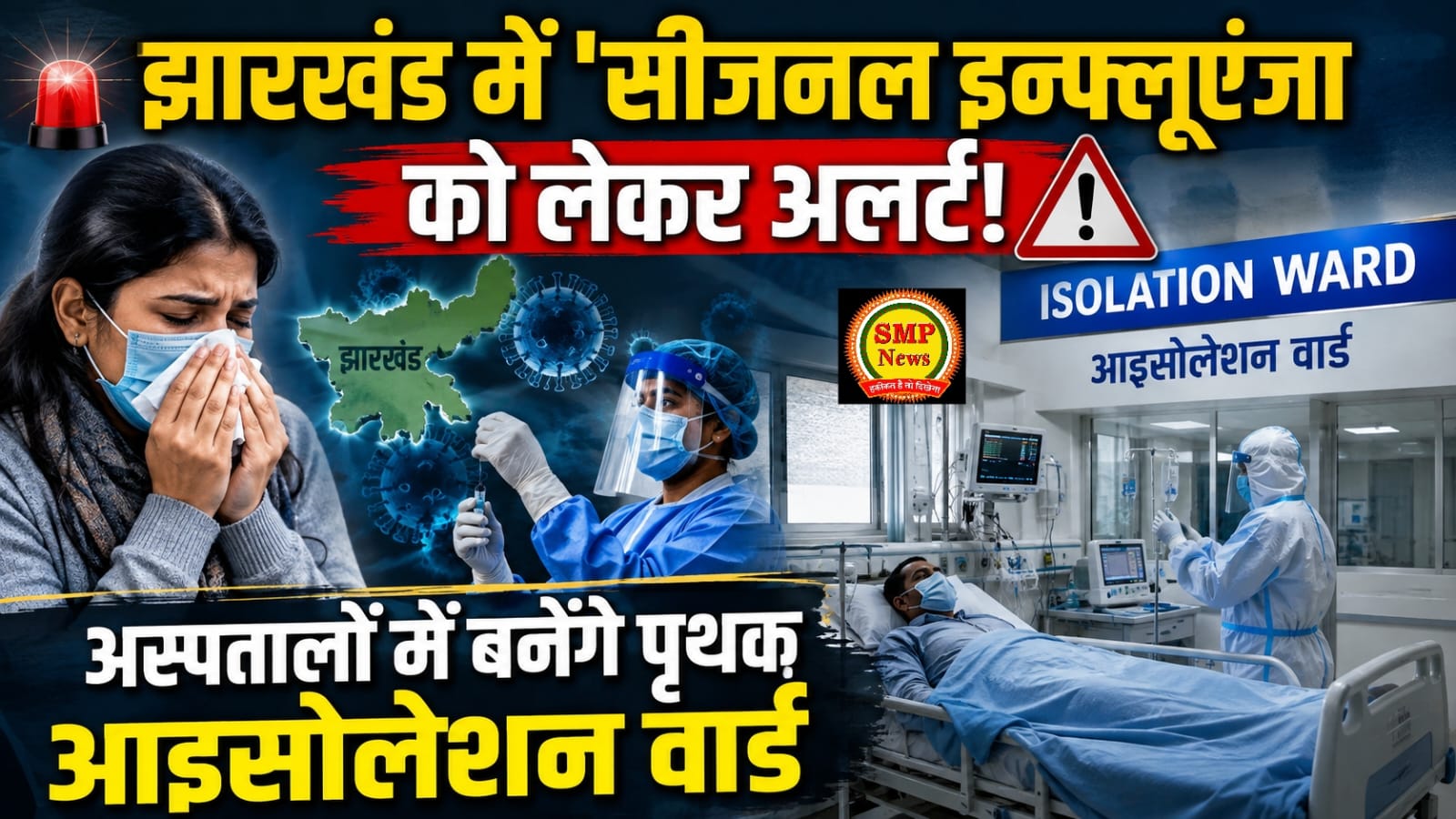 #BreakingJharkhand-झारखंड में ‘सीजनल इन्फ्लूएंजा को लेकर अलर्ट!
